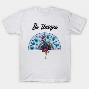 Peacock - Be Unique T-Shirt